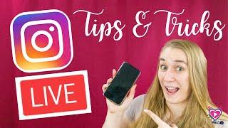 How to go LIVE on INSTAGRAM with your Phone - TIPS & TRICKS