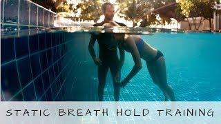 Breathhold with EMPTY Lungs | Freediving O2 Static Apnea Training