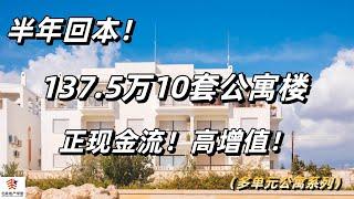 137.5万Riverside10套公寓楼如何做到半年回本|每月都有正现金流|增值潜力巨大#多单位公寓#Multifamily#美国公寓楼投资