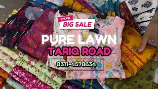 Tariq Road | Online Store | 2Piece Suit | Branded | Frocks | Replica | Pure Lawn | Allover prints |