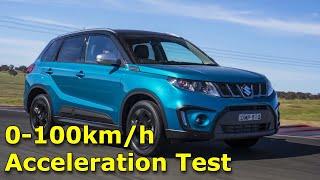 2022 Suzuki Vitara Turbo 0-100km/h Acceleration Test