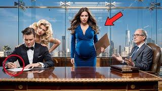 Cold Millionaire Shows Mistress While Signing Divorce Papers—Pregnant Wife’s Next Move Destroys Him!