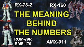 What Do Mobile Suit Model Numbers Mean? (Part 1/?) [Question of the Week]