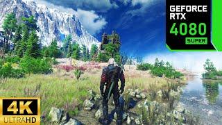 [4K] Witcher 3 Skellige Looks Heavenly On Ultra Wide - Extreme Graphics MOD - RTX 4080 Super