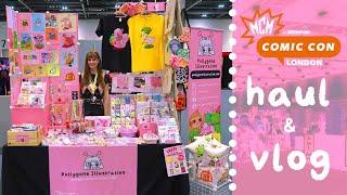 Convention Artist Vlog at MCM Comic Con 2024 in the Creator Pavilion ⭐️ & mini haul