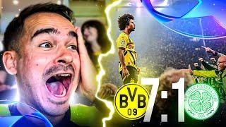 OMG!! 8 TORE ESKALATION !!  BVB vs CELTIC GLASGOW - UCL Stadionvlog