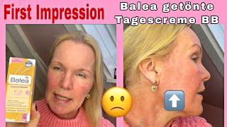 First Impression Dm Balea Drogerie BB Cream/Drogerie Makeup Test/bestager ü50