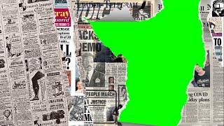 GreenScreen,Transition,paper,news,paper,animation,Paper,Tear,Transitions 012