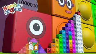 Numberblocks Step Squad Full Episodes 783 vs 11,000,000 MILLION BIGGEST - Learn to Count Big Numbers