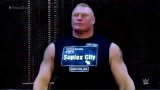 Brock Lesnar WWE Entrance W/Paul Heyman