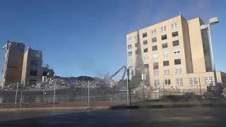 Demolition wraps up at old St. Elizabeth's Hospital in Belleville, IL