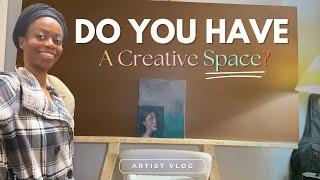 The Importance of Having A Creative Space | Time lapse of Making My 1st Large Art Easel