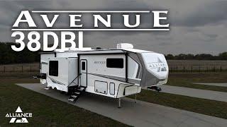 2025 Avenue 38DBL – The Ultimate Family RV! 41'11", 12,400 lbs, Loft, Dual Baths, & Outdoor Kitchen!