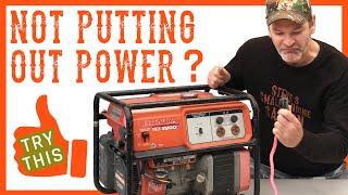 How To Fix a Generator That Won't Put Out Power