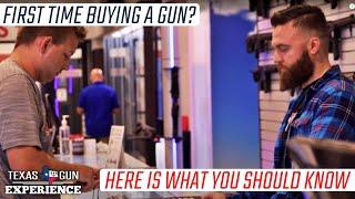 Buying a gun for the first time and what you should know.