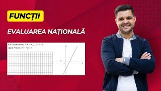 Funcții. Evaluarea Națională. Se consideră funcția f:ℝ→ℝ, f(x)=2x-1.