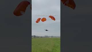 what happen if drone passenger fall from the sky. how do you think? #flyingcar #tech #parachute #fpv