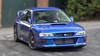 2022 Prodrive P25 Subaru Impreza 22B Restomod feat. Seq. Gearbox | Start Up, Sound @ FoS Goodwood