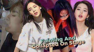 Idols Fainting And Collapsed On Stage - The Inhumane Side Of KPOP