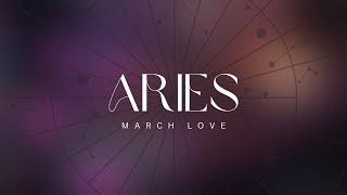 ARIES ️ Someone you’re protecting yourself from! Everything is coming to the surface | March Love￼