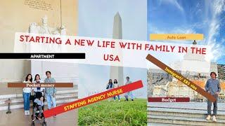 Starting a family life in the USA as an immigrant nurse from a staffing agency