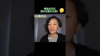 零起点可以用中文教中文吗？ #零起点中文教学 #对外汉语教学 #汉语国际教育 #chineseteaching  #分享