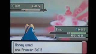 Pokémon Platinum English Rotom Battle
