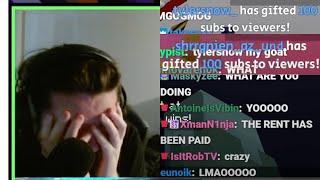 fruitberries gets gifted a billion subs