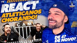  REACT DOS NARRADORES ATLETICANOS CHORANDO A GOLEADA SOFRIDA PELO VITÓRIA! DE 4? DE NOVO? KKKKKKK