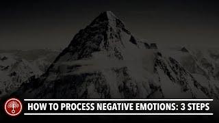 How to Process Negative Emotions: 3 Steps to Emotional Freedom