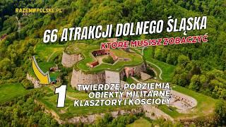 66 atrakcji Dolnego Śląska które musisz zobaczyć cz.1: Podziemia, twierdze, militaria, klasztory...