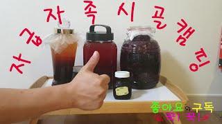 내가 먹을건 내가 만든다!  자급자족 캠핑일기 #blue·berry #camping