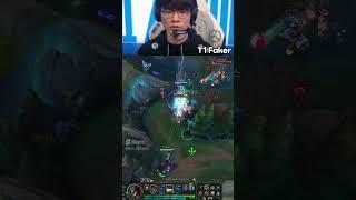 Faker dominates the game