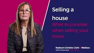 Selling a house. What should you consider when selling your home?