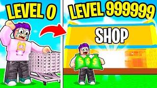 Can we Build a MAX LEVEL SHOP In ROBLOX RETAIL TYCOON 2!? (WE BECAME MILLIONAIRES!?)