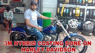 3M HYBRID COATING/ HARLEY DAVIDSON/ CERAMIC COATING/CAR STUDIO GUWAHATI