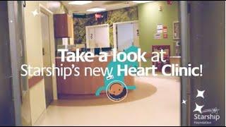 Come behind the scenes at Starship's new Heart Clinic