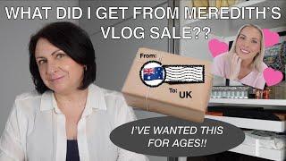 I BOUGHT SOMETHING FROM MEREDITH'S VLOG SALE!! | EXCITING UNBOXING!! | @livingluxwithmeredith