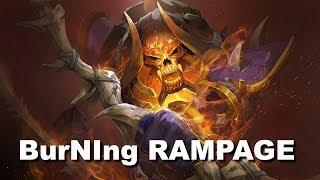 DK.BurNIng Double Rampage Dota 2