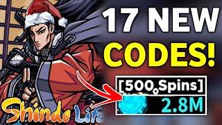 ️ UPDATE ️ ALL WORKING CODES FOR SHINDO LIFE DECEMBER 2024 -  ROBLOX SHINDO LIFE CODES