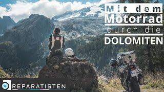 Best alpine passes in the dolomites for your next motorcycle trip!