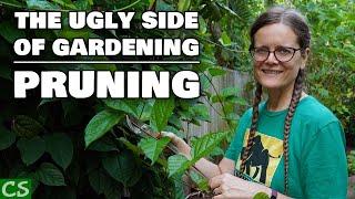 Ugly Side of Gardening- Pruning- part 2