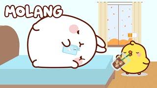 Relaxing on Vacation  MOLANG and Piu Piu | Funny Cartoons for Kids | Compilation