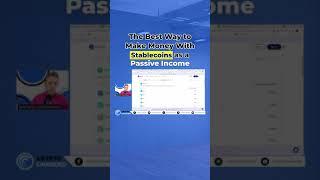Passive Income With Stablecoins | Crypto Charged | #Shorts