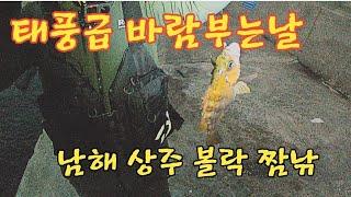 #볼락 남해상주 배양장 바람장난 아닌날 짬낚도 좋은곳