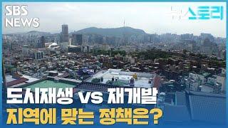 [다시보기] 뉴스토리 - 도시재생 vs 재개발_6월 12일 / SBS