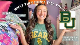 What they DON’T tell you about Baylor University Q&A, tips, story-time of MY 1st year 