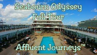 Seabourn Odyssey Full Tour in 1080p