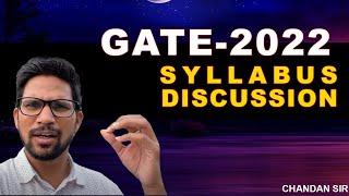 GATE-2022 Syllabus Discussion at 3:00 PM I Know all the Prospective