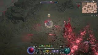 Diablo 4 Season5️⃣Necromancer PvP - Shadow Blood Wave Necromancer vs Fire Bolt Firewall Sorcerer